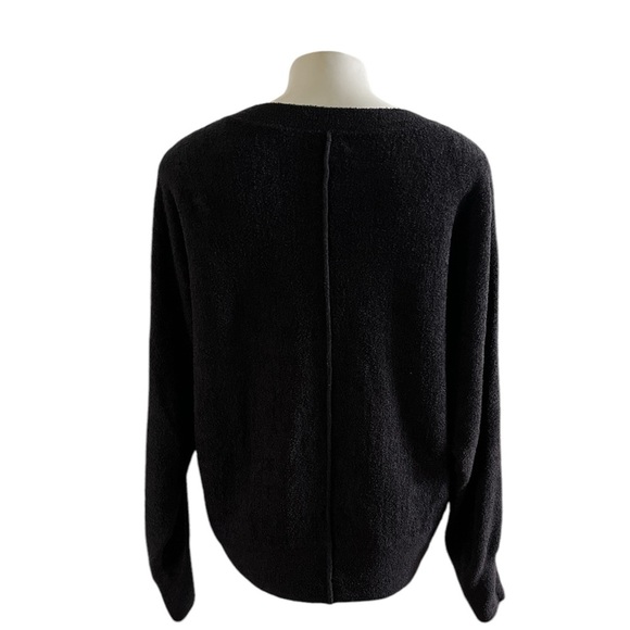 Barefoot Dreams CozyChicLite Dolman Pullover Sweater Size S Deep Jade - Picture 4 of 13